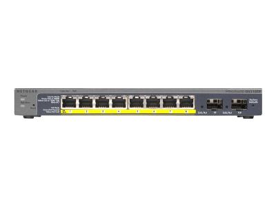 NETGEAR ABI DIFFUSION  GS110TP switch Niv2 8 ports gigabit poe 46W & 2 sfp
