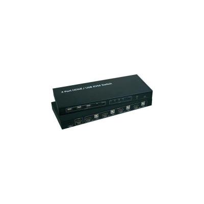 GENERIQUE Commutateur KVM HDMI et USB 4 ports Speaka Professional