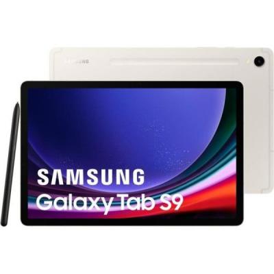 SAMSUNG Tablette Tactile Gala y Tab S9 11 RAM 8Go 128 Go Creme S Pen inclus