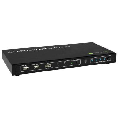 TECHLY Teckly switch kvm 4x1 con usb e hdmi
