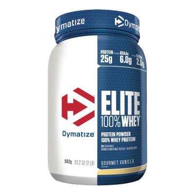 DYMATIZE Elite 100% Whey - Gourmet Vanilla 942g