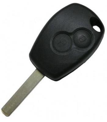 RENAULT Coque de cl&eacute; compatible  2 boutons 
