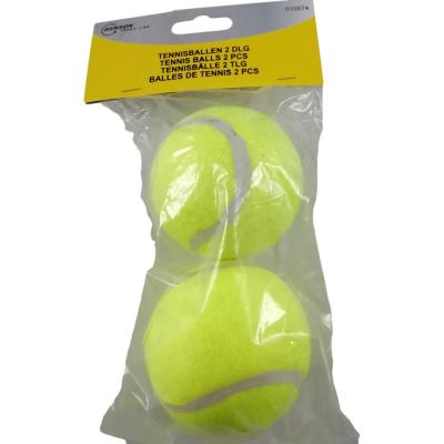  2 Balles de Tennis Jaunes 640 cm Toutes Surfaces Sport de Raquette 