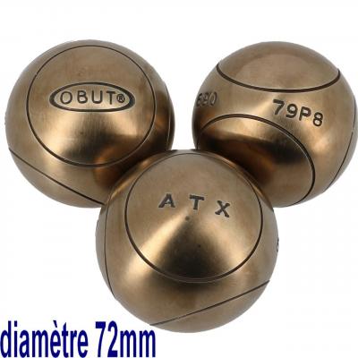 OBUT Boules de p&eacute;tanque Atx  competition 172mm -  
