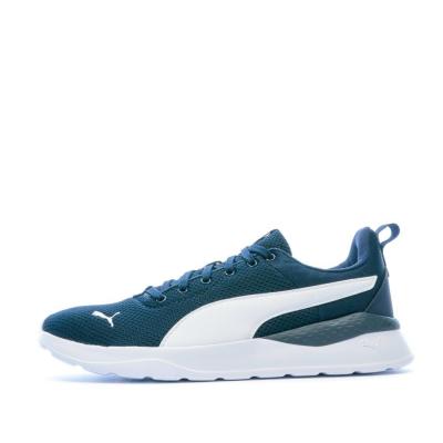 PUMA  Mixte Sneaker Anzarun Lite, Peacoat  White, 40.5 EU
