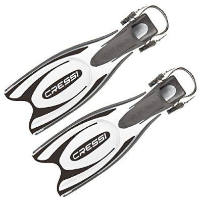 CRESSI  Sub S.P.A. Frog Plus Palme R&eacute;glables Noir/Blanc S/M