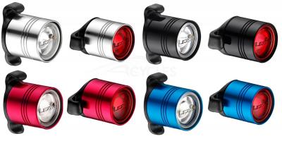 LEZYNE Kit de feux &agrave; LED avant et arri&egrave;re  Femto Drive noir rouge