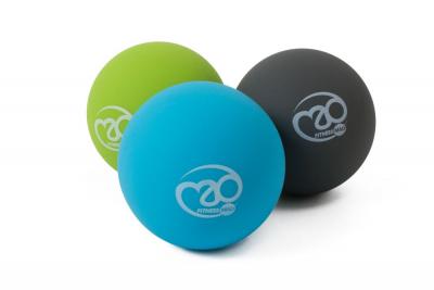 FITNESS MAD Balle de massage &agrave; points de d&eacute;clenchement Fitness-Mad (x3)