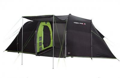 HIGH PEAK Tauris 4 11560 mixte adulte polyester 4 personne autoportante noir