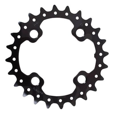 SHIMANO Plateau VTT  SLX 2x10v int&eacute;rieur (24 &agrave; 28 dents) noir- 28 den