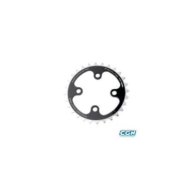 SPECIALITES TA Plateau int&eacute;rieur VTT TA 64 PCD Chinook (4 bras, 26-30 dents) - Black