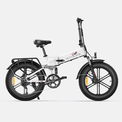 ENGWE V&eacute;lo &eacute;lectrique ENGINE X 250W - 60KM autonomie - Freins &agrave; disque-Blanc