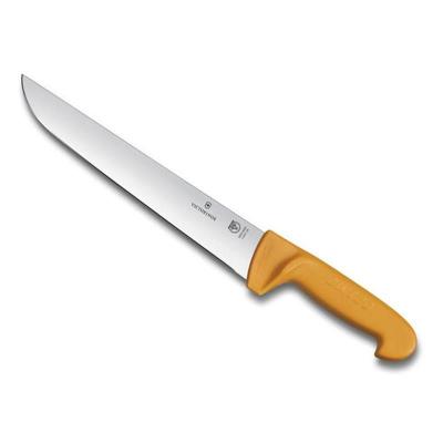 VICTORINOX  - 5.8431.24 - Couteau Boucher Swibo 24cm Jaune