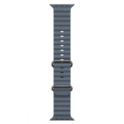 APPLE Bracelet 49 mm Oc&eacute;an bleu maritime naturel