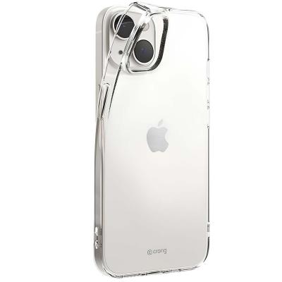 CRONG  Coque Flexible pour iPhone 14 Pro Plus Crystal Slim Cover Transparent