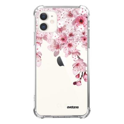 EVETANE Coque souple renforc&eacute;e pour iPhone 11 - Cerisier []