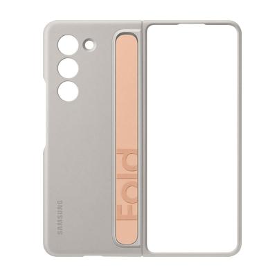 SAMSUNG Coque Z Fold 5, Standing Case Strap Gris