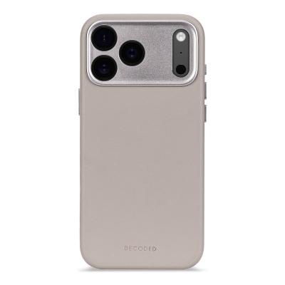 DECODED  Coque En Cuir Magsafe Iphone 17 Pro Max Solid Clay