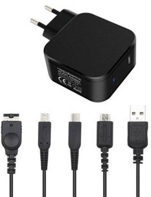FIB RMS CH Ready2gaming 674963 Nintendo Switch Gba Ds Universal Charger Noir