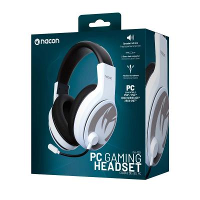 NACON Casque Gaming St&eacute;r&eacute;o Pcgh-120 Blanche 