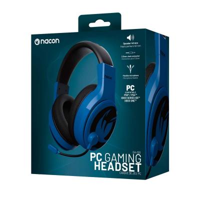 NACON Casque Gaming St&eacute;r&eacute;o Pcgh-120 Bleue 