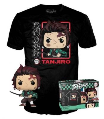 FUNKO Demon Slayer - Pop N&deg; 874 - Tanjiro Se + T-Shirt (L)