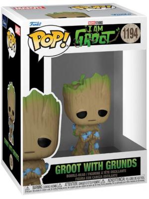 FUNKO Figurine  Groot POP! Vinyl Groot w/ Grunds 9 cm- - Figurine