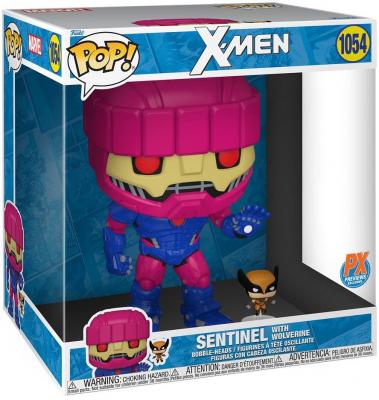 FUNKO Figurine  X-Men Super Sized Jumbo POP! Vinyl Sentinel with Wolver