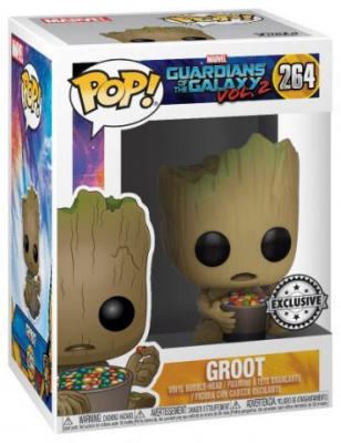 FUNKO Figurine Guardians Of The Galaxy 2 - Groot With Candy Bowl Exclusive Pop 10cm