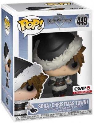  Kingdom Hearts 3 Figurine Pop! Disney Vinyl Christmas Town Sora 9 Cm