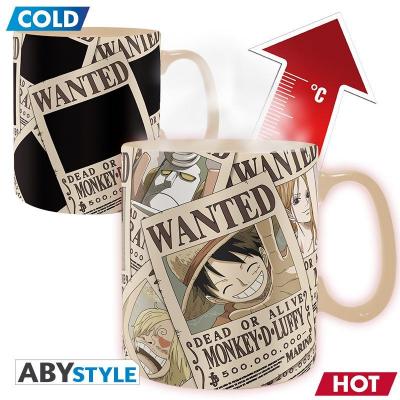 ABST Abystyle Mug Thermor&eacute;actif Wanted - One Piece- - Mugs et tasses