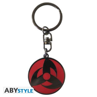 NARUTO  - Sharingan Kakashi Red - Porte Clefs - rouge - Onesize - M&eacute;tal