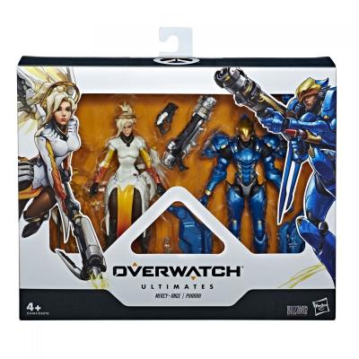 HASBRO Overwatch Ultimates Series - Pack de 2 Figurines Pharah et Ange - 15cm