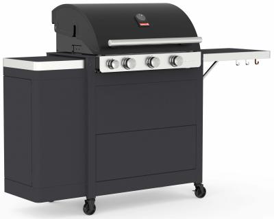NONE Barbecue &agrave; gaz 4 feux 11.4kw Barbecook stella3221 