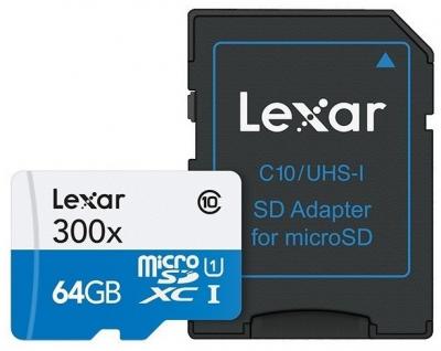 LEXAR Cartes memoire  lsdmi 064 300 x LSDMI064-300X