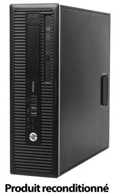 HP  ProDesk 600 G1 SFF i3-4130 8Go 1To Win 10 Pro