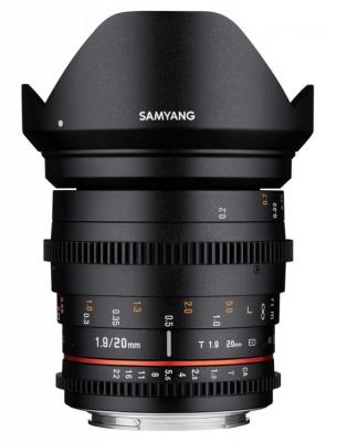 SAMYANG &nbsp;&ndash;&nbsp;Objectif pour vid&eacute;o VDSLR II