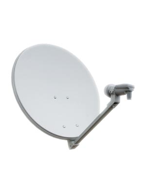 SERVIMAT Parabole Acier 85Cm + Lnb 