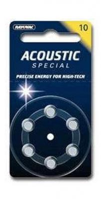 VARTA Piles pour aides auditives 1.4 v 90 mah 8 pcs rayovac 5000252003809