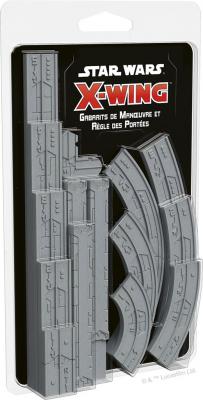AC DECO Asmodee Sw X-Wing 2.0 : Gabarits Manuvre & R&egrave;gle Port&eacute;es
