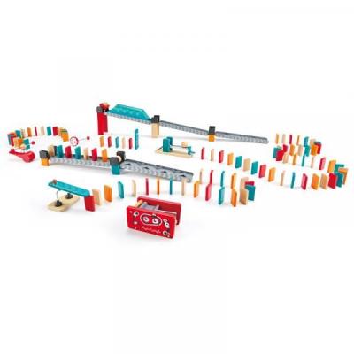 Circuit de dominos hape : usine robot