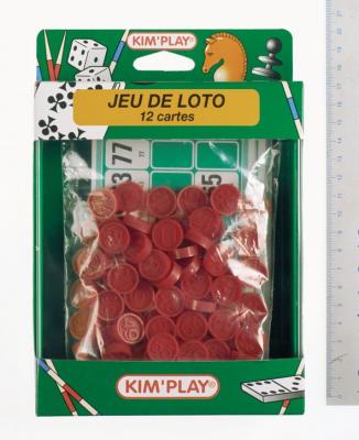 KIM PLAY Kim'play - jeu de voyage - loto 12 cartes luxe