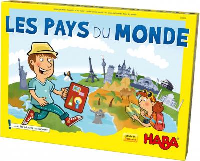 HABA Jeu de soci&eacute;t&eacute;  Les Pays du monde