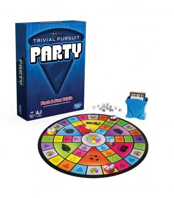 HASBRO  - Trivial Pursuit Party Game - jeu de soci&eacute;t&eacute;, jeu de soci&eacute;t&eacute; 