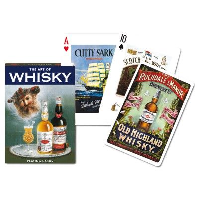 PIATNIK  - 1621.0 - Jeu De 54 Cartes De Collection sur Whisky