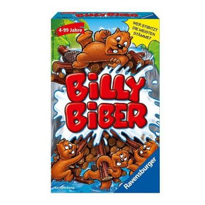 RAVENSBURGER  - Jeu en Allemand - Mitbringspiele : Billy Biber