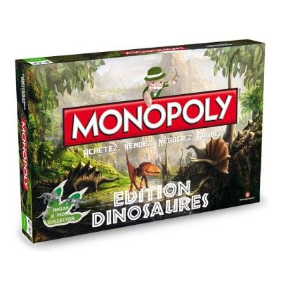 WINNING MOVES Monopoly Dinosaures  