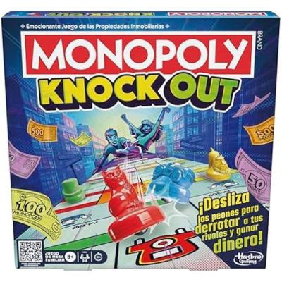 MONOPOLY  Version Jeu De Soci&eacute;t&eacute; Knockout Espagnol 