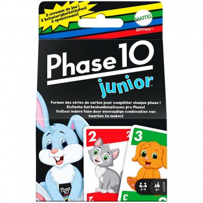 MATTEL  gxx06 - phase 10 junior jeu de soci&eacute;t&eacute; et d&rsquo;association de cartes