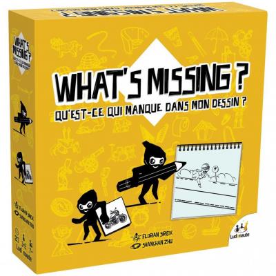 LUCKY DUCK GAMES Jeu Ludonaute What's missing- - Jeu de societe